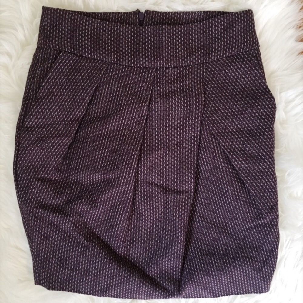 Brooklyn Industries Winter Wool Patterned Skirt - image 7